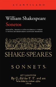 Cubierta de: Sonetos de William Shakespeare