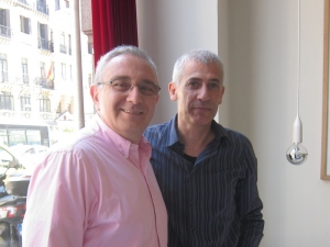 José Ovejero y Guillermo Lorén