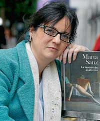 Marta Sanz en 2008 (Foto Benito Pajares)